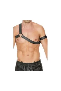 Harnais Gladiator Noir By Ouch!