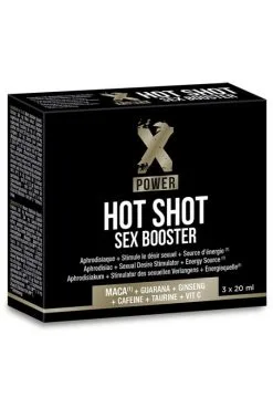 Hot Shot Sex Booster - 3x20 Ml