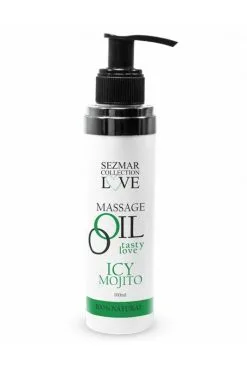 Huile De Massage Comestible Mojito Menthe 100ml