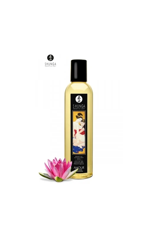 Huile De Massage Erotique Coeur De Lotus