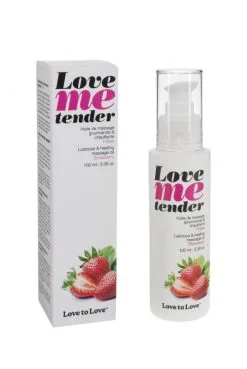 Huile Massage Love Me Tender Fraise