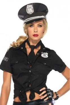 Kit Accessoires Policière Sexy Et Coquine