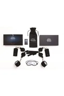 Kit Attaches Lit Et Masque - 50 Nuances De Grey - Fifty Shades Of Grey