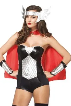 Kit Costume Femme Super Hero
