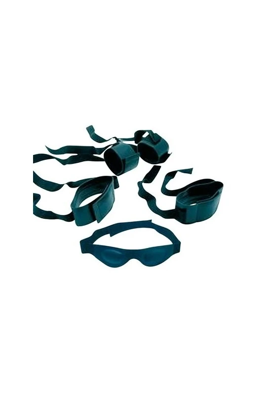 Kit Ultimate Bondage Menottes Masque