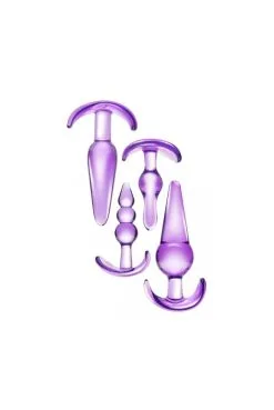 Lot 4 Plug Anal Lilas