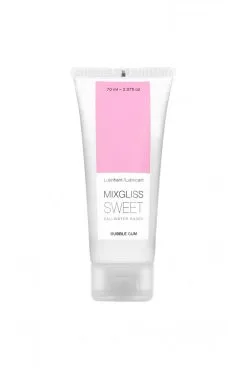 Lubrifiant 70 Ml Mixgliss Eau Sweet Bubble Gum