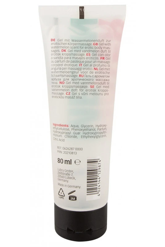 Lubrifiant Base Eau Arôme Pastèque – Image 3