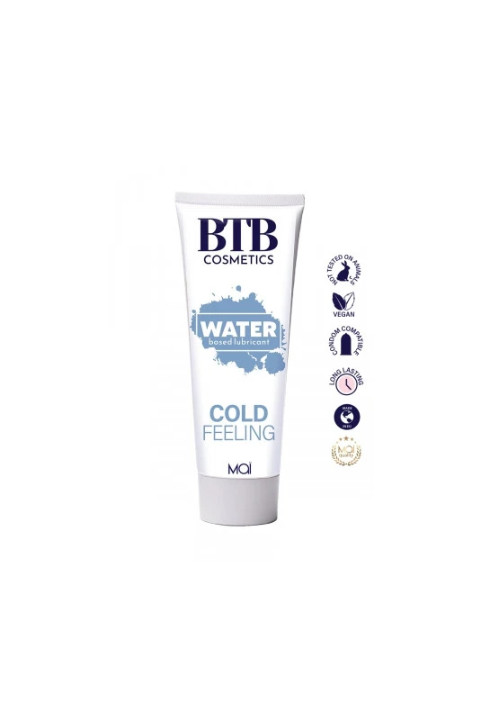 Lubrifiant Rafraichissant Base Eau 100 Ml - BTB