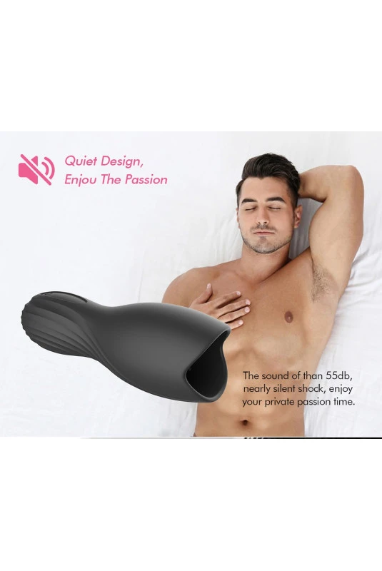 Masturbateur Noir Vibrant AirCraft Cup – Image 7