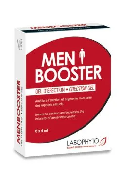 Men Booster Gel Stimulant D'érection 6 Sachets
