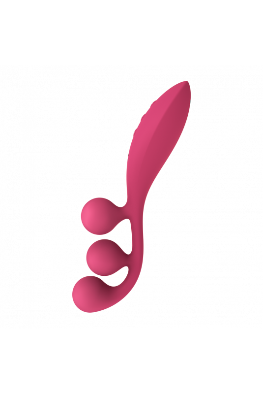 Multi-vibromasseur Satisfyer Tri Ball 1 Rouge – Image 3