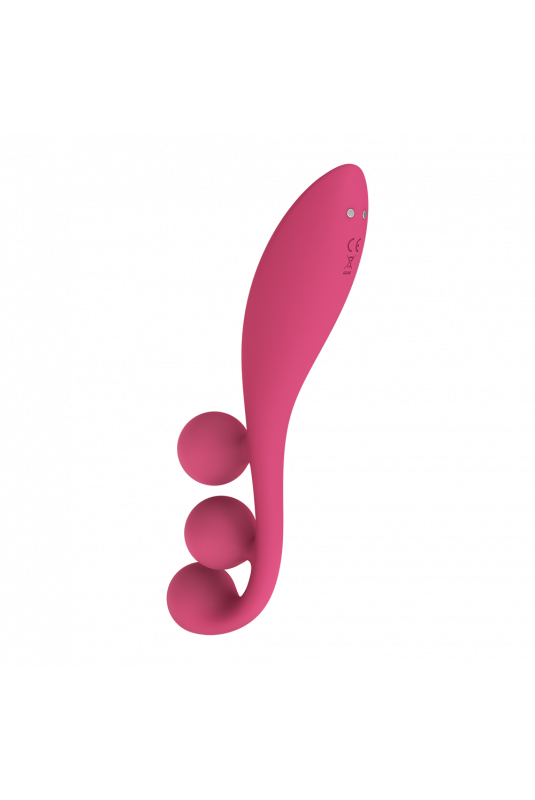 Multi-vibromasseur Satisfyer Tri Ball 1 Rouge – Image 4