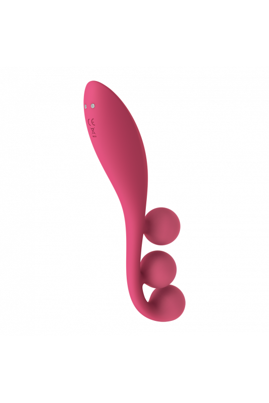 Multi-vibromasseur Satisfyer Tri Ball 1 Rouge – Image 6
