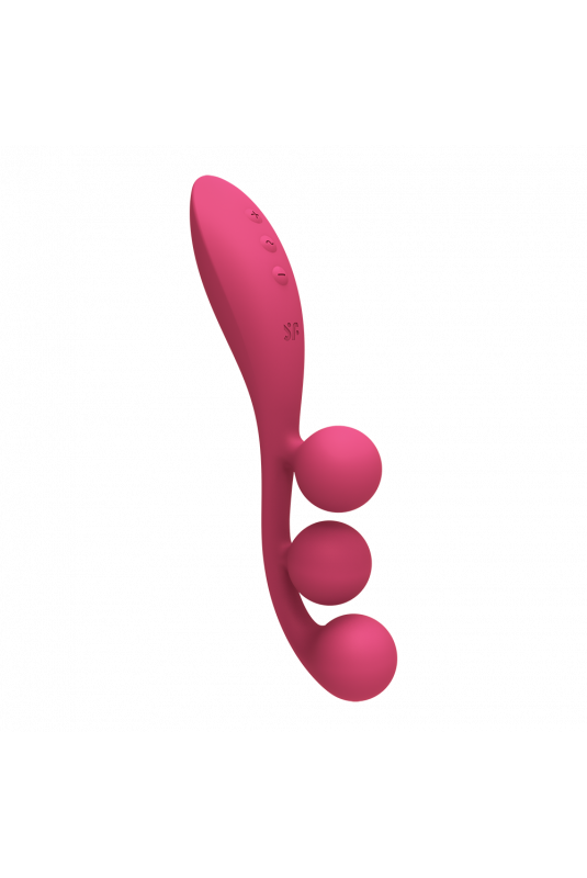 Multi-vibromasseur Satisfyer Tri Ball 1 Rouge – Image 7