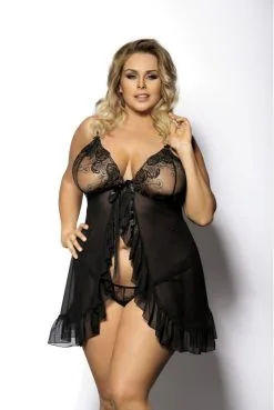 Nuisette BabyDoll Sexy Grande Taille Anaïs