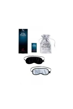 Pack 2 Masques Bandeaux - 50 Nuances De Grey - Fifty Shades Of Grey