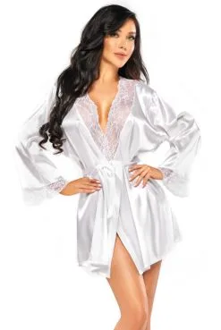 Peignoir Blanc Sherie