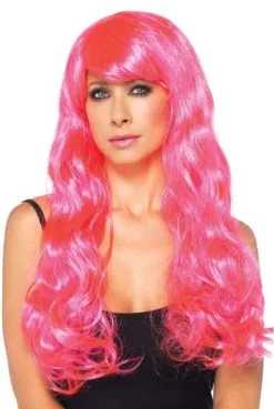 Perruque Longue Fluo Flashy