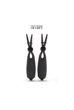 Pinces à Tétons Vibrantes - 50 Nuances De Grey - Fifty Shades Of Grey