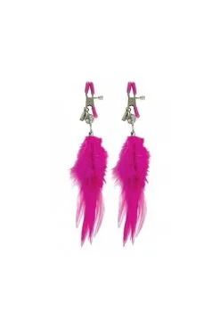 Pinces Tétons Mamelons à Plume