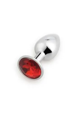 Plug Anal Bijou Aluminium Bijou Rouge Medium