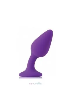 Plug Anal Bille Métal Violet