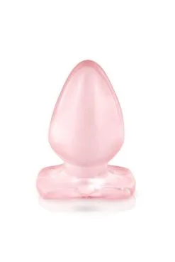 Plug Anal Cristal Rose 10 * 5 Cm