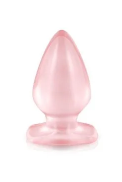 Plug Anal Cristal Rose 12 * 10 Cm