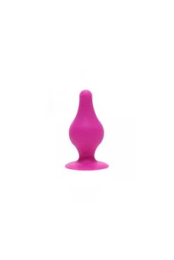 Plug Anal Double Densité Rose 6,4 Cm