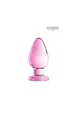 Plug Anal En Verre Glossy Toys N° 25 Pink