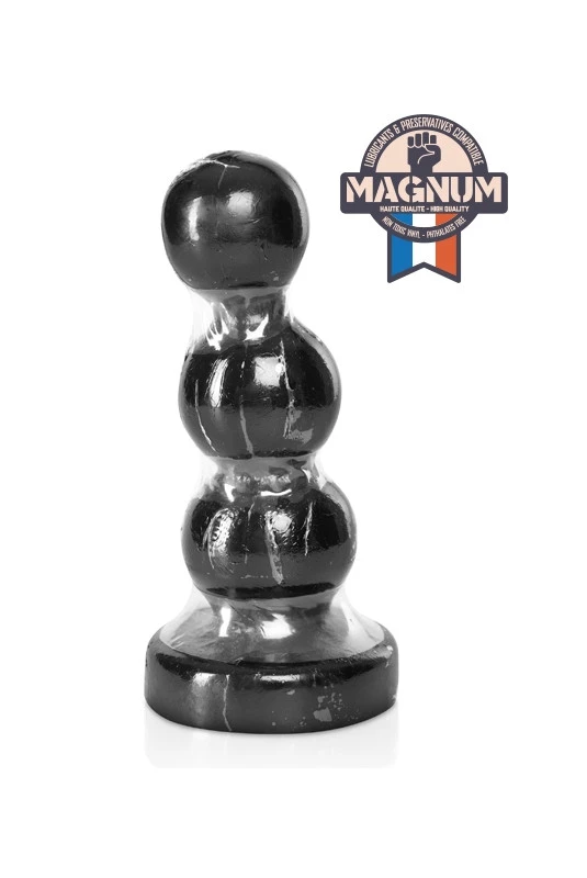 Plug Anal Géant 3 Boules 21.5.x6.5 Cm