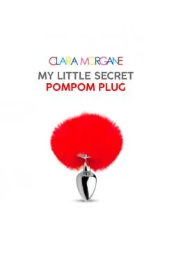 Plug Anal Pompom Rouge Clara Morgane