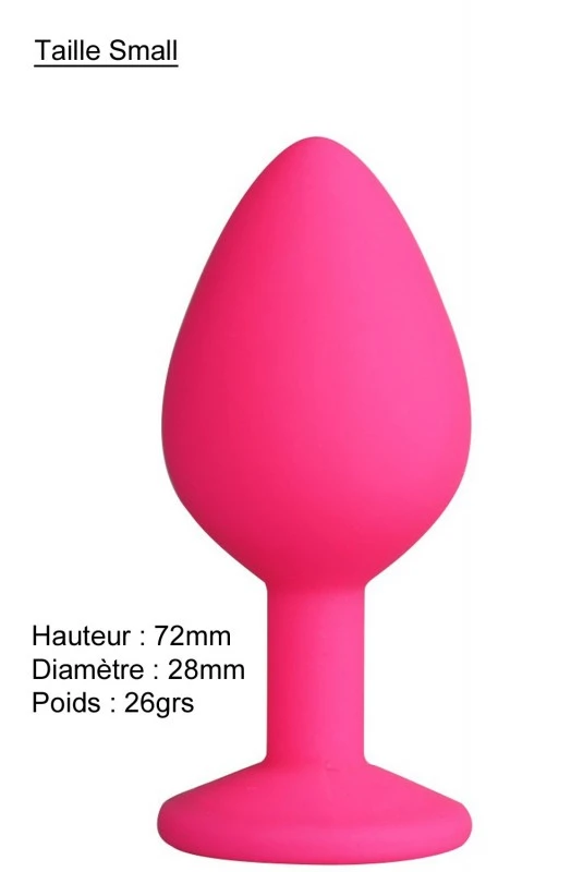 Plug Bijou Rose Small 7.2cm – Image 2