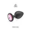 Plug Bijou Silicone Noir Taille L