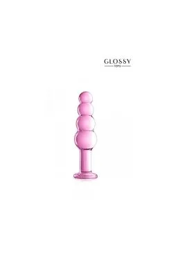 Plug Verre Glossy Toys N° 9 Pink 18,5 X 5