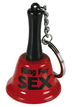 Porte Clés Clocheette "Ring For Sex"