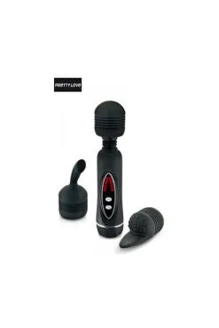 Power Magic Wand Massager Multi Têtes