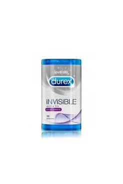 Préservatifs Durex Invisible Extra Lubrifié - Boite De 10