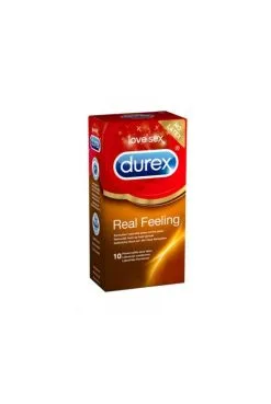 Préservatifs Sans Latex Durex Real Feeling - Boite De 10