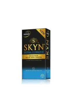 Préservatifs Skyn Extra Lubrifié X10 Manix