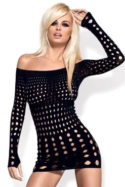 Robe Lingerie Rocker Noir