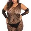 Robe Lingerie Sexy Mitaines Grande Taille