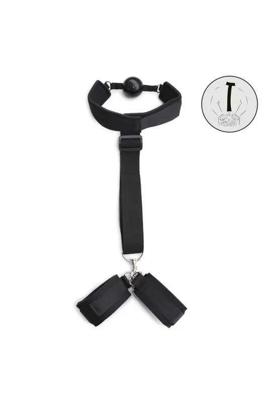 Sangle Menottes Et Bâillon Dreamy Fetish – Image 3