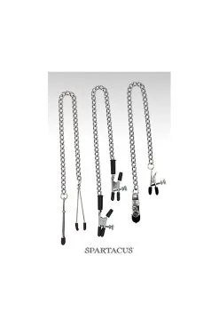 Set 3 Chaînes Pince à Seins