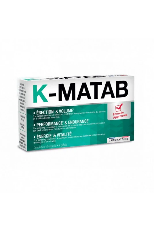 Stimulant K-MATAB - 4 Gélules