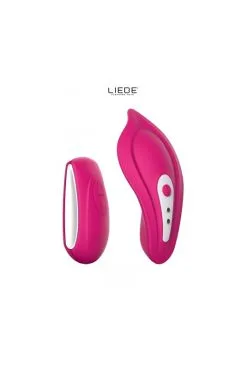 Stimulateur Chauffant Télécommandé Panty Vibe Cerise