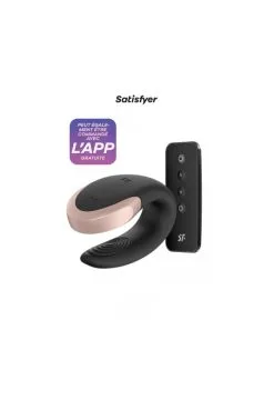 Stimulateur Double Love Noir