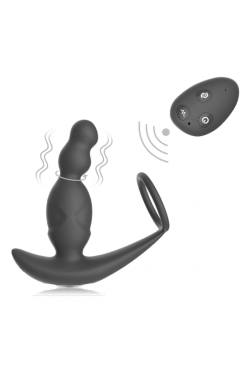 Stimulateur Prostate Rotatif Télécommandé Cockring USB