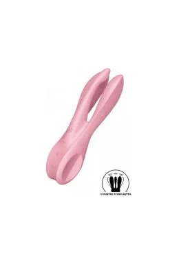 Stimulateur Satisfyer 3 Bras Rose